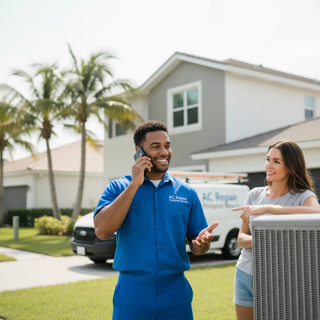 AC Repair Pompano Beach customer support in Lemont